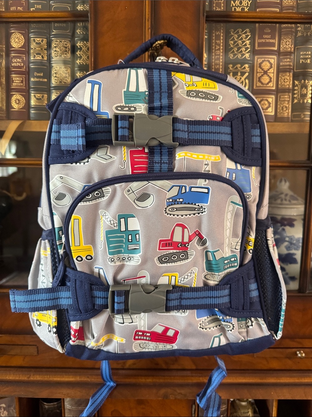 Pottery Barn Kids Mackenzie Jax Construction Backpack - New with Tags!